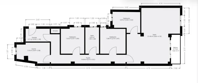 Venta de piso en Angel Guimerá para reformar, Valencia — 7