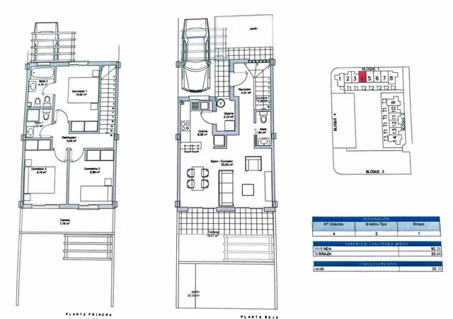 Adosado 3 habitaciones 115m² en venta - Lo Marabú — 30