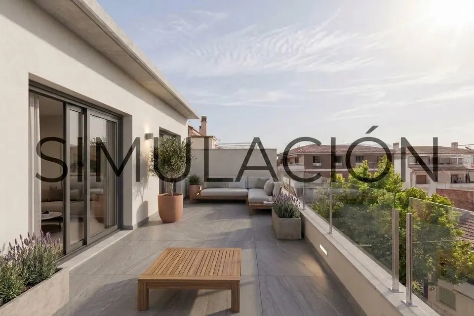 ÁTICO CÉNTRICO CON GRAN TERRAZA Y VISTAS !!!!!!!!