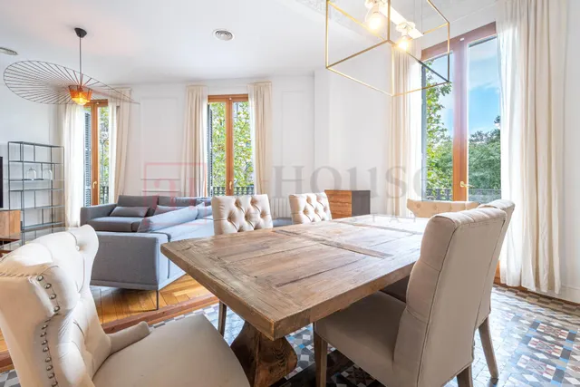 Piso reformado, listo para entrar a vivir con balcones y todo exterior en la nova esquerra de l' eixample — 7