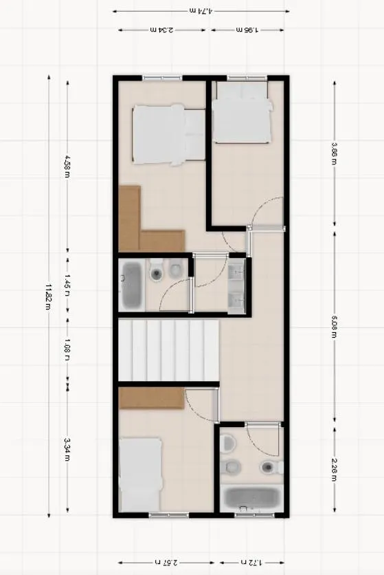 Maravilloso duplex con vistas al mar, parking y piscina comunitaria. — 38