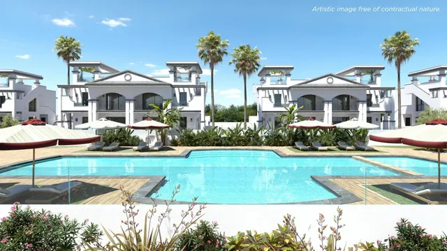 Apartamentos modernos de estilo mediterráneo en Ciudad Quesa