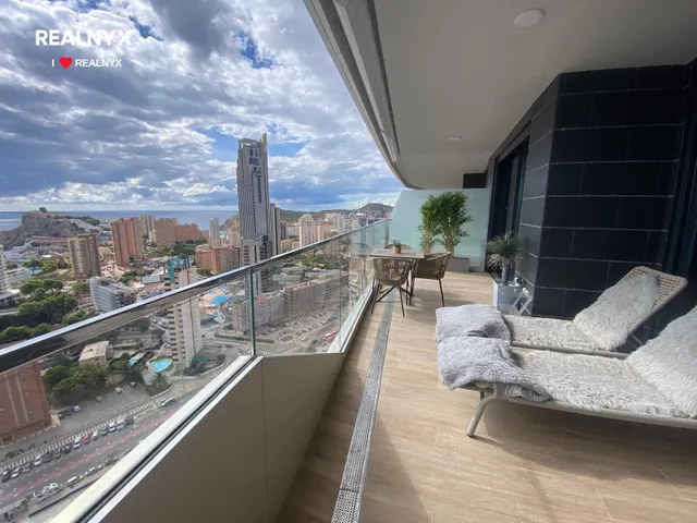 Playa de Poniente - Benidorm, apartment with a sea view only 400 meters from the beach — 9
