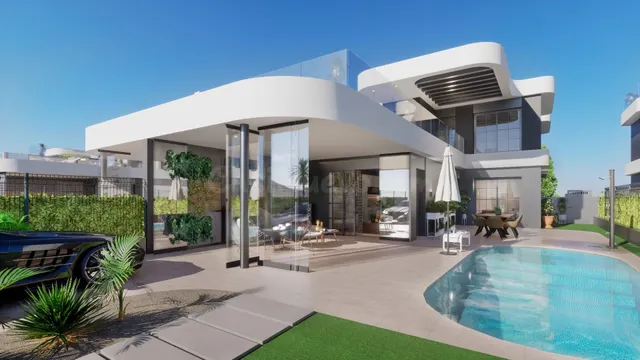 Villas Qala en medio del campo de golf La Serena en Los Alcá
