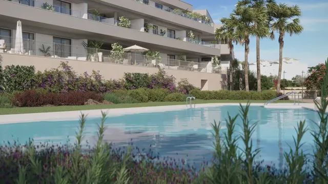 Ático de dos dormitorios con amplias terrazas y vistas panorámicas en Estepona — 20