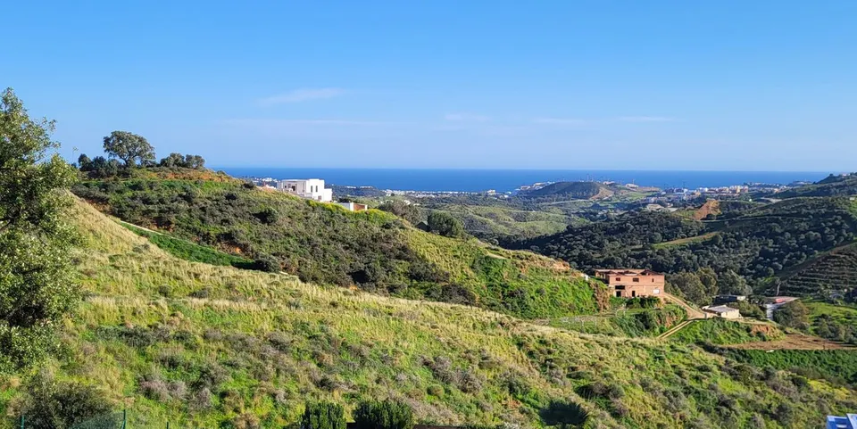 Terreno con vistas al mar en Mijas Costa
