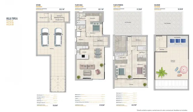 Villa 3 habitaciones 141m² en venta - Golf Puig Campana — 19