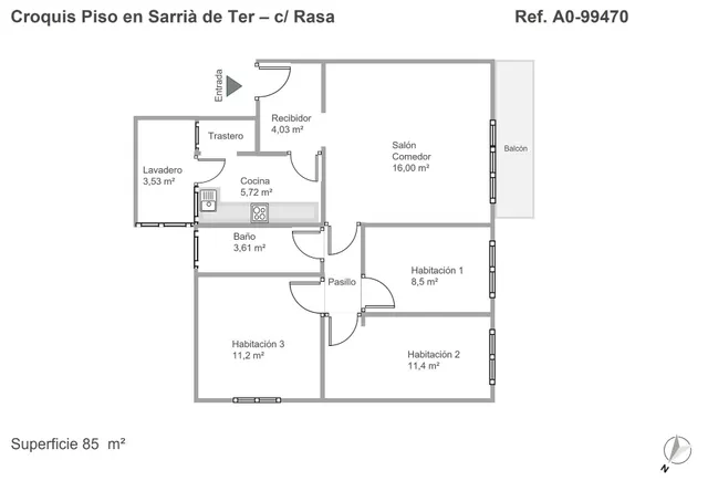 PISO EN SARRIÀ DE DALT — 35