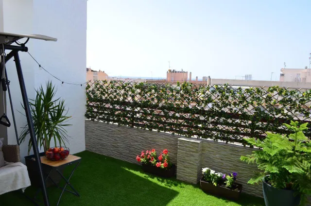 Ático orientado al sur con vistas al mar y amplia terraza en el centro de Torrevieja — 37