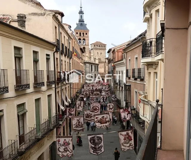 En el casco histórico de Segovia