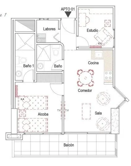 PROYECTO DE APARTAMENTOS TURISTICOS UBICADOS EN EL BARRIO EL