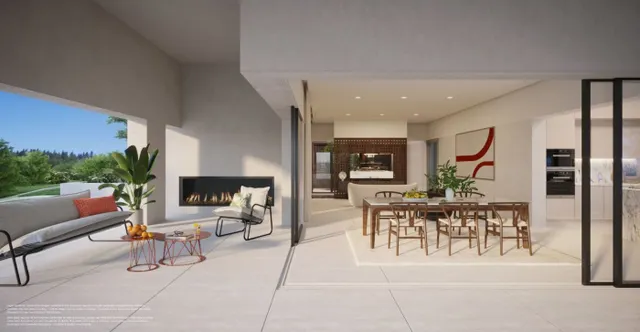 Lujosas villas de diseño exclusivo de 3 dormitorios en un campo de golf — 2