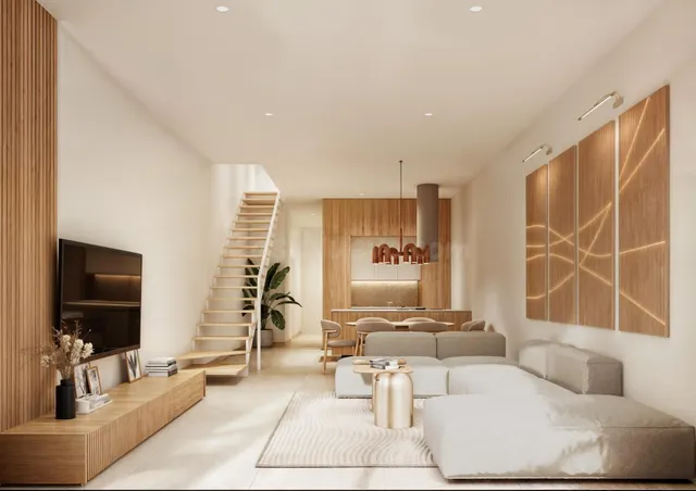 Casas adosadas de obra nueva en Ses Salines - foto 3