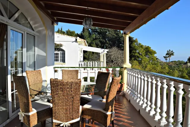 Espectacular villa de 800m2 con preciosas vistas panorámicas al mar en Benalmádena — 12