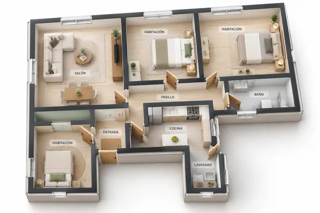 Magnífico piso ideal para invertir o para vivir sin vecinos y con vistas despejadas. — 27