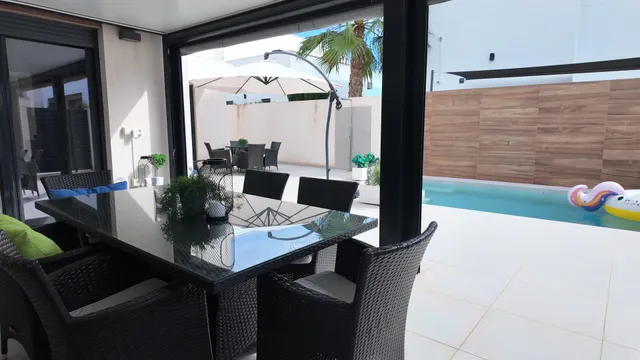 ✨ villa moderna con piscina privada y vistas excepcionales en Benijófar — 9