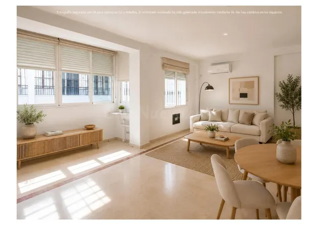 Piso exterior con salón amplio en Los Remedios - foto 3