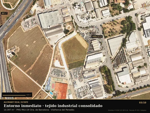 ESPECTACULAR SUELO INDUSTRIAL 10.397 M2 VILAFRANCA DEL PENEDÈS JUNTO AP-7 — 4