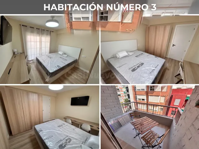 ESPECTACULAR HABITACIÓN REFORMADA A ESTRENAR - PISO REFORMAD