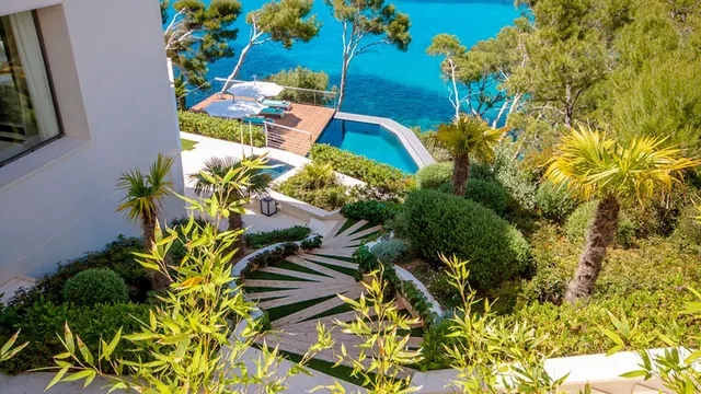 Villa Moderna + Casa de Invitados con ACCESO DIRECTO al Mar y impresionantes vistas al mar en CAMP DE MAR — 13