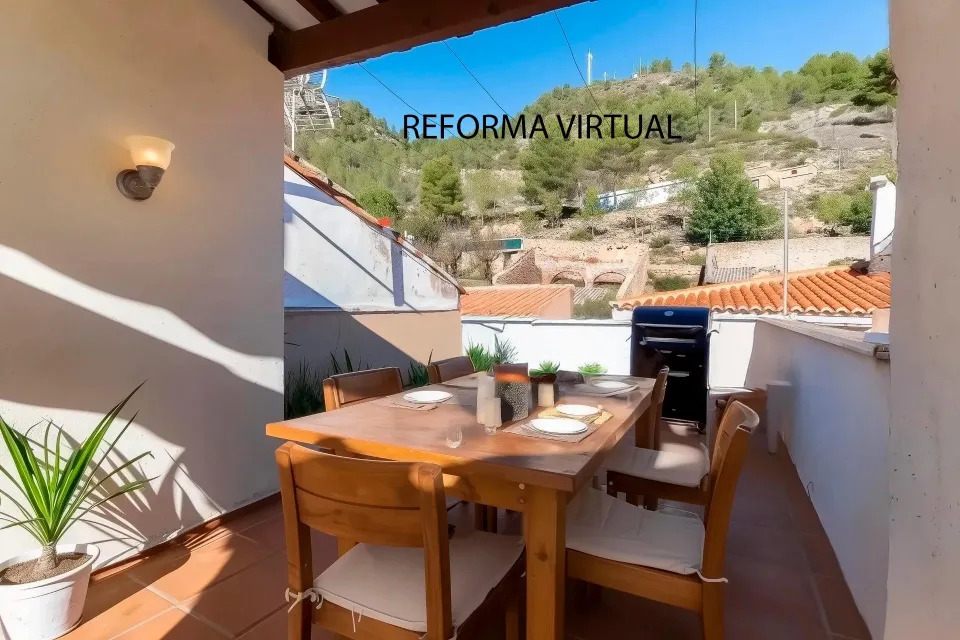 BONITA CASA DE PUEBLO EN LA VALL DE ALMONACID