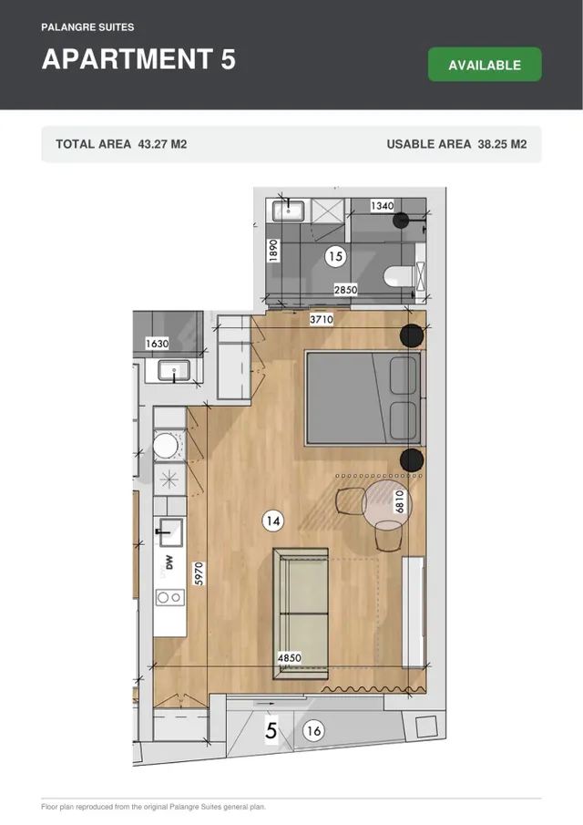 Apartamento de diseño a 250 metros de la playa de Los Locos. — 16