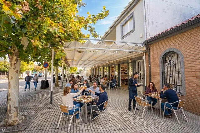 Local comercial de hostelería con gran terraza y salón de eventos en Guadiana. — 7