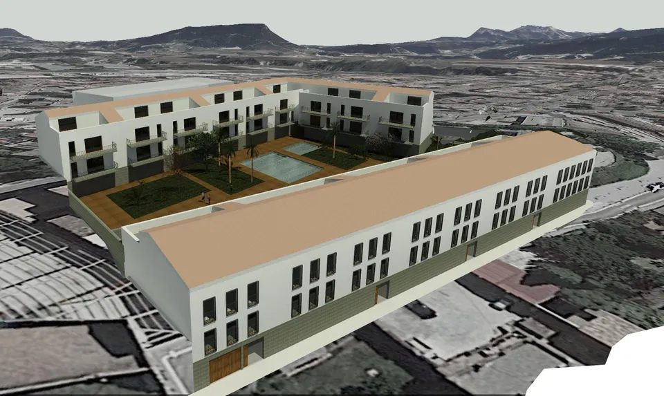 PROJECTE DE PISOS I DÚPLEX D'OBRA NOVA A IGUALADA - POBLE SEC - XIPRERET