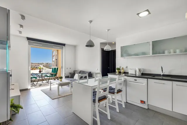 Apartamento moderno con una vista panorámica mágica en el prestigioso complejo Aqua Nature, en La Mata! — 20
