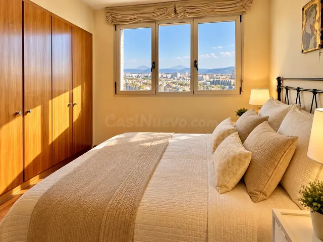 Piso de 4 habitaciones con terraza, piscina y vistas despejadas en Valencia — 5