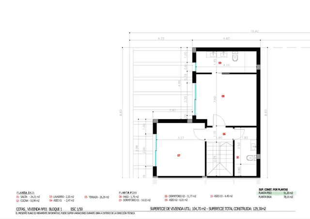 Encantador dúplex en Monforte del Cid. Tu hogar soñado. — 27