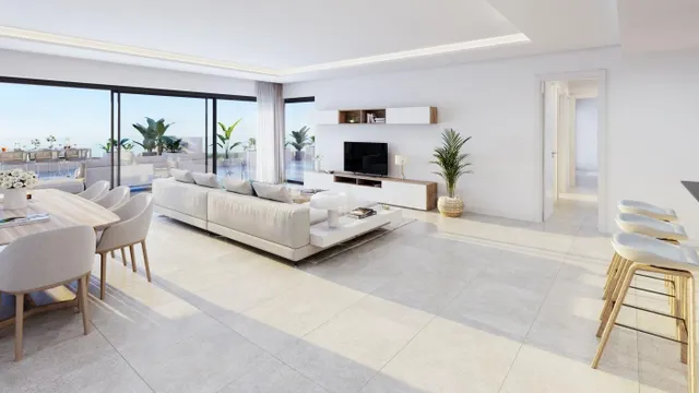 Ático de 2 dormitorios y 2 baños con solarium y vistas al ma - foto 5