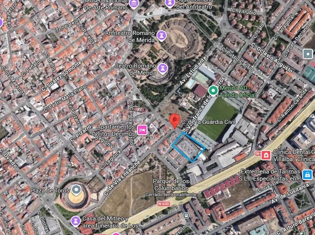 Piso de 3 dormitorios totalmente amueblado junto al estadio romano de Mérida – ideal inversores — 46