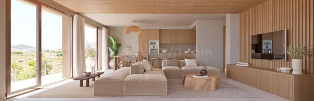 Villas de arquitectura organica de 3 dormitorios a la venta 