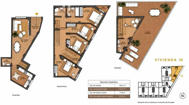PROMOCIÓN EXCLUSIVA DE 10 VIVIENDAS TRÍPLEX EN EL SUR DE MURCIA — 36