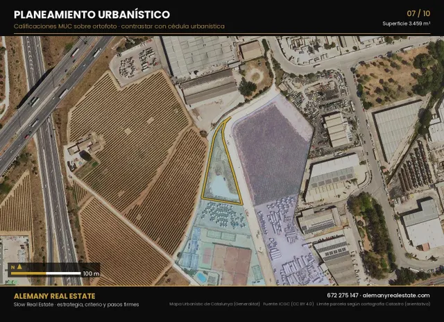SOLAR DE EQUIPAMIENTOS EN SANT PERE MOLANTA VILAFRANCA DE 3.459 M2 — 7