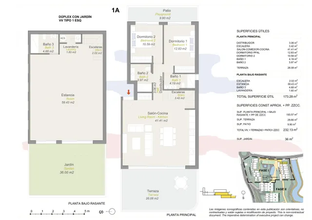 Apartamento 2 habitaciones 193m² en venta - Camporrosso village — 50