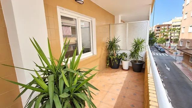 Apartamento reformado de 3 dormitorios con vistas al mar en el centro de Torrevieja — 9