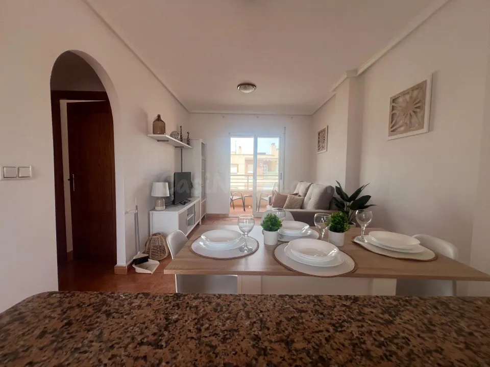 VENTA-APARTAMENTOS-TORREVIEJA-CALAS BLANCAS-2DORMITORIOS-1BAÑO-BALCON-PISCINA COMUNITARIA