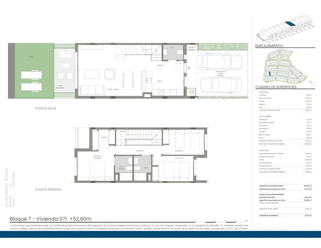 es un magnífico residencial de chalets adosados de 3 y 4 dormitorios con jardines y cocinas equipadas — 11