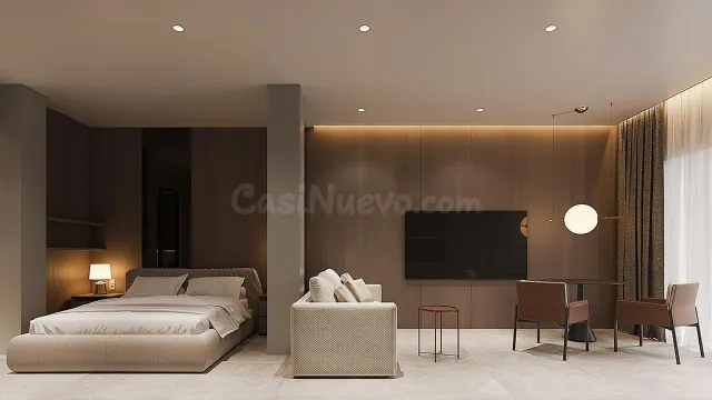 Estudio en obra nueva, 250m de la playa Los Locos - foto 3