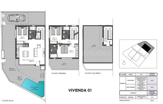 Adosado 3 habitaciones 116m² en venta - Las Higuericas — 8