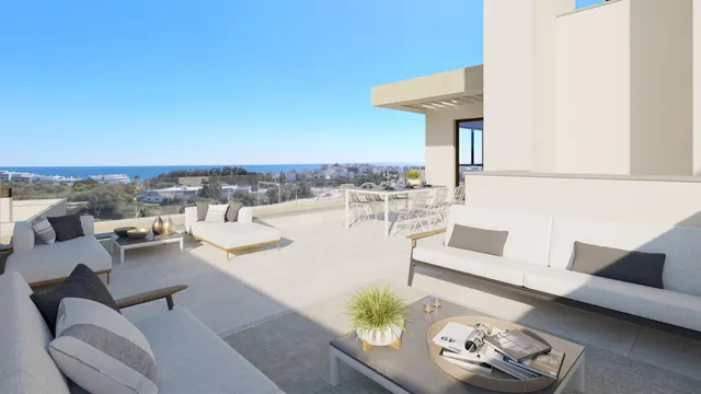 Ático de 2 dormitorios y 2 baños con solarium y vistas al ma - foto 2