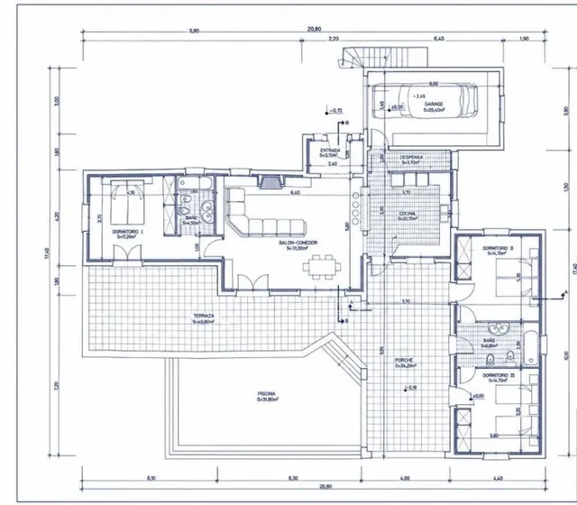 Villa estilo ibicenco a 500 m del mar — 18