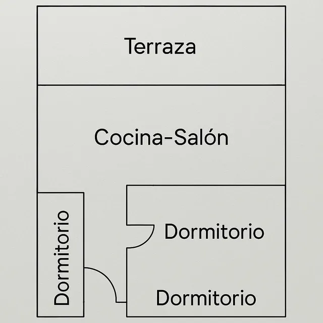 ATICO DE DOS DORMITORIOS — 20