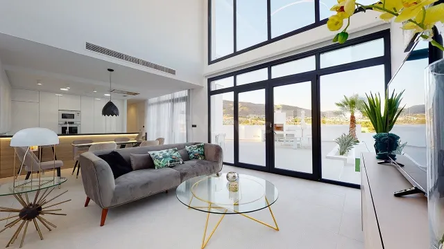 VILLA DE LUJO DE 3 DORMITORIOS 3 BAÑOS, PISCINA, EN FINESTRA - foto 2