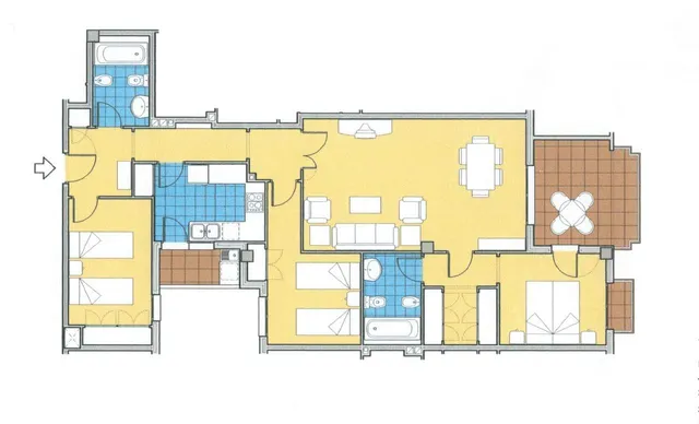 Espacioso apartamento de 3 dormitorios con vistas al mar en Jávea — 29
