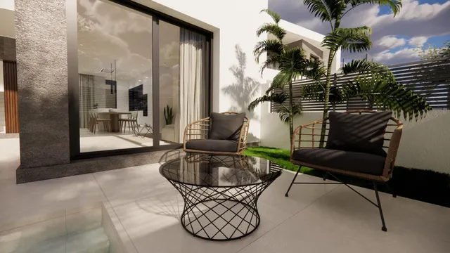 Quad de obra nueva con piscina privada y jardín en Dolores — 7