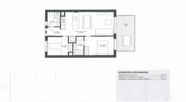 Apartamento con vistas al mar en la playa de Daimús, a solo 200 metros del mar — 14