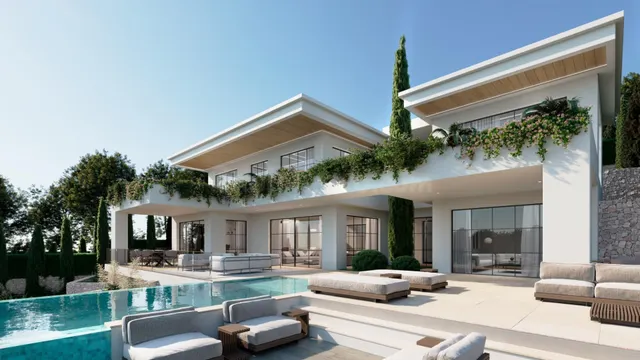 En construcción exclusiva villa de lujo orientación sur con  - foto 4